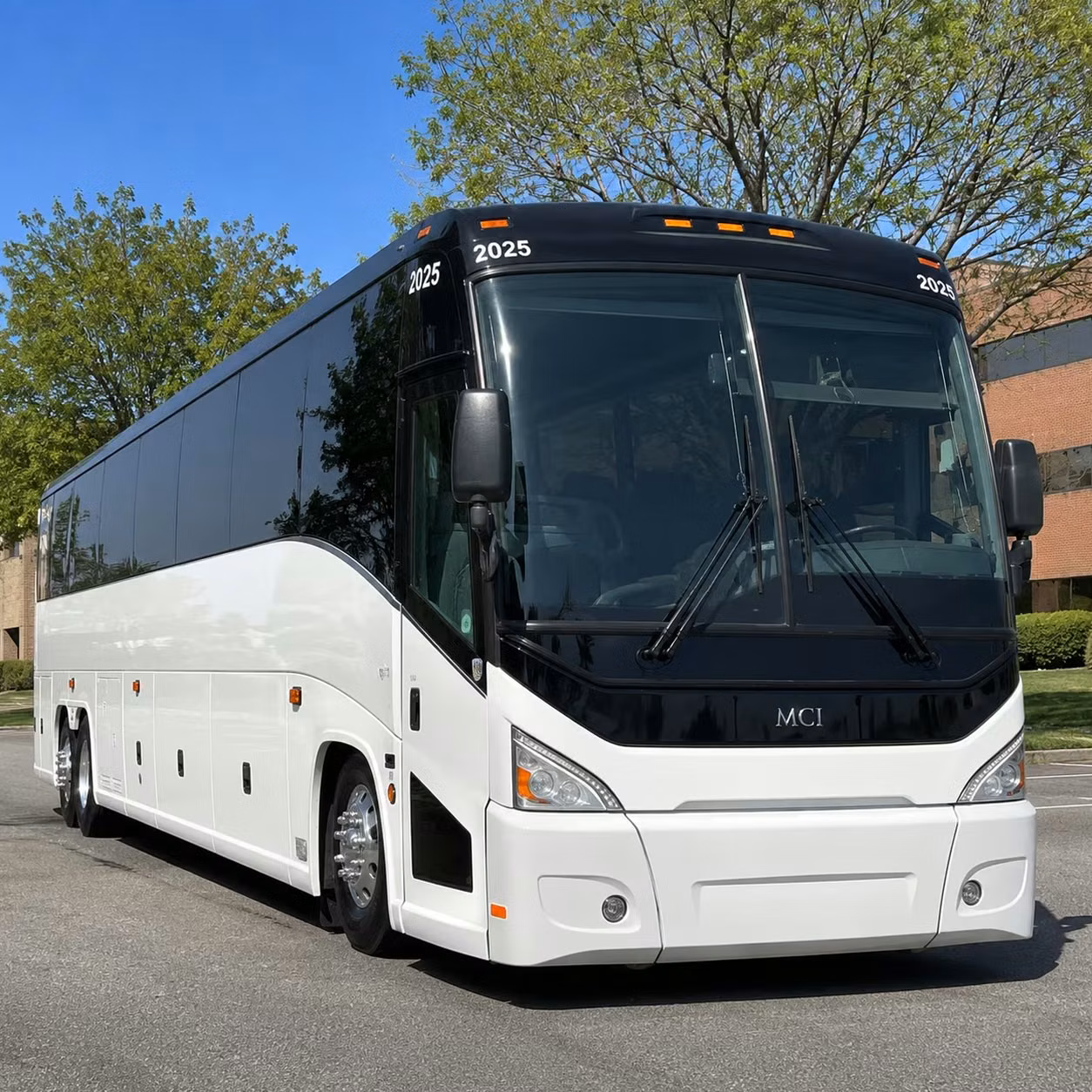 56 passenger charter bus