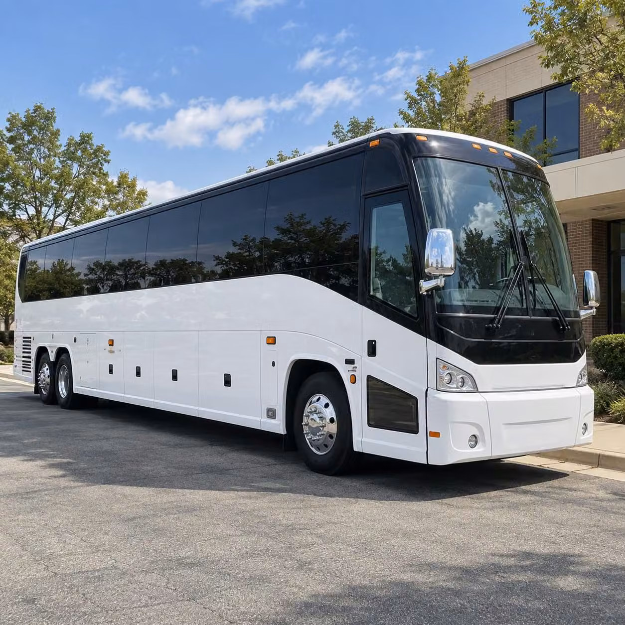 charter bus rentals for large north little rock prom groups