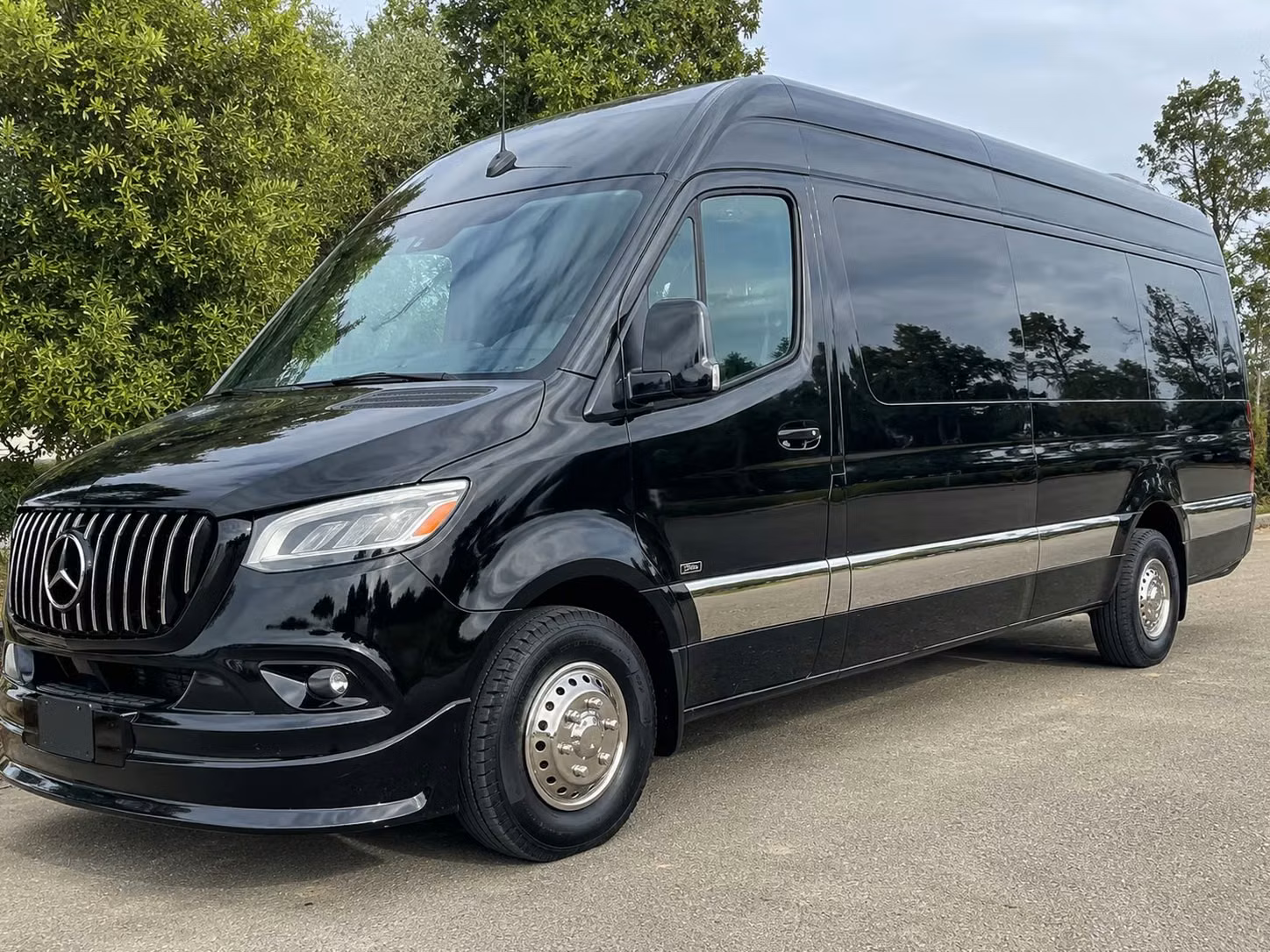 sprinter van with driver
